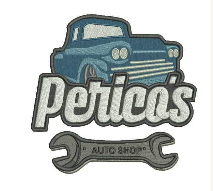 Pericos embroidery